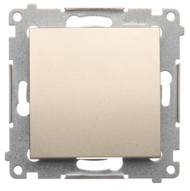 Wyłącznik pojedynczy SIMON 54 złoty mat SIMON 54 DW1.01/44
